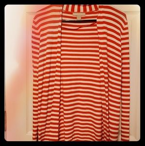 Vintage Banana Republic Striped Cardigan